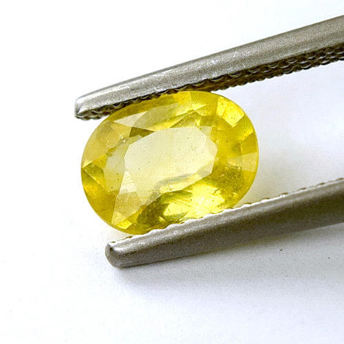 SAFIR, 1.62 CT. gul certificete.