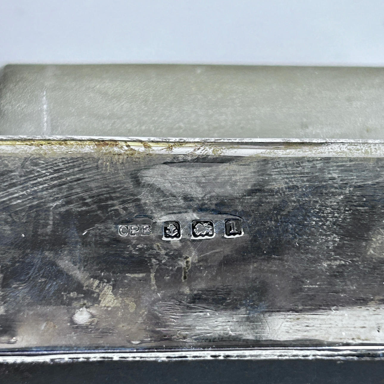 THREE SILVER DESK ITEMS. Silver & Metals - Silver - Auctionet