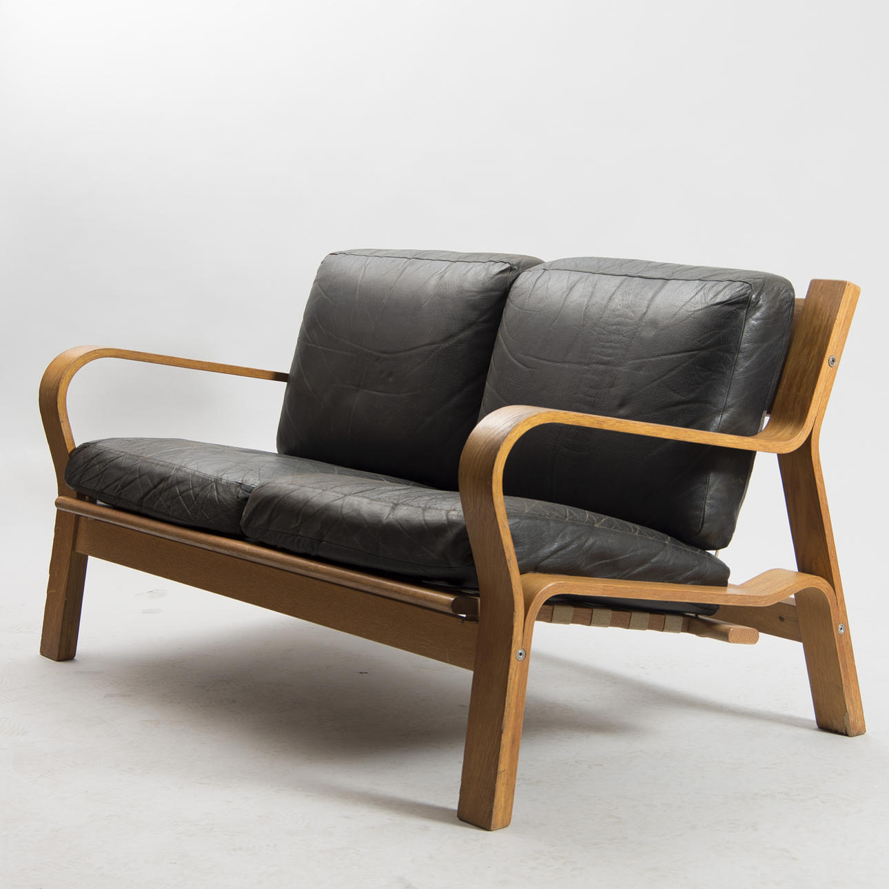 SOFFA, 2-sits, "GE-271", Hans J. Wegner, Getama, Gedsted, Danmark.