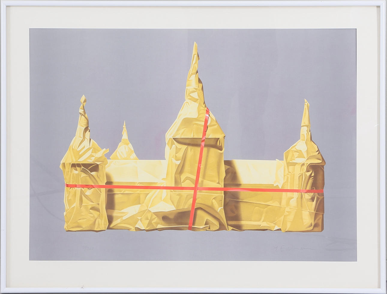 YRJÖ EDELMAN. Kalmar slott, nr 40/360.