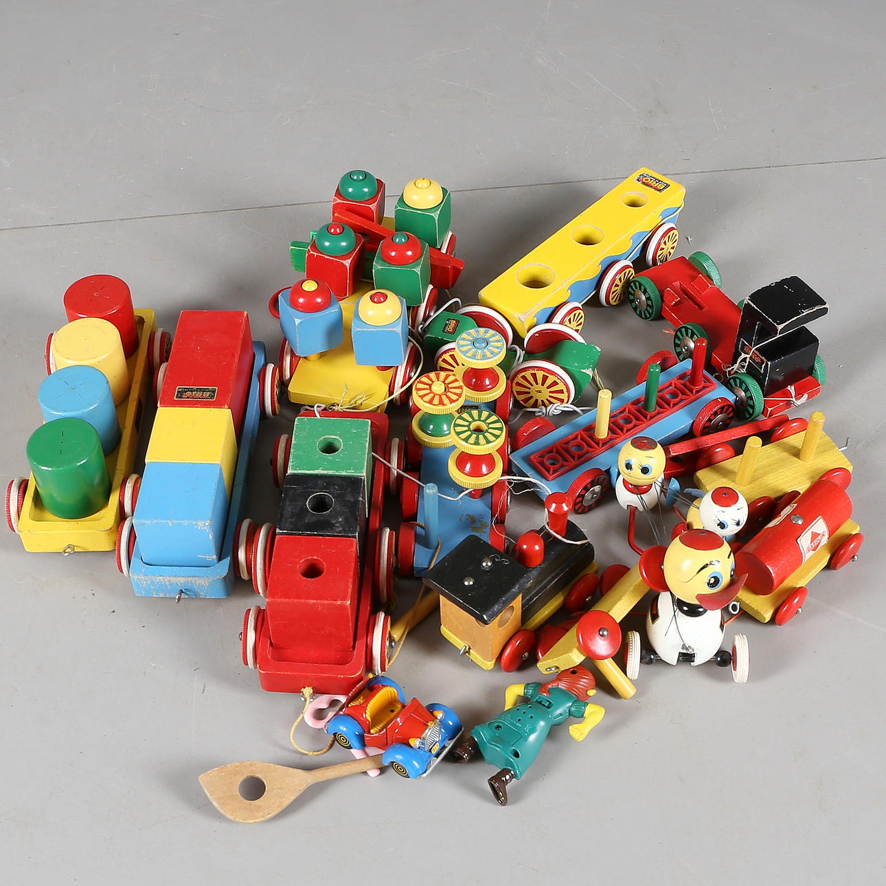 LEKSAKER, parti, huvudsakligen BRIO, 1900-tal.