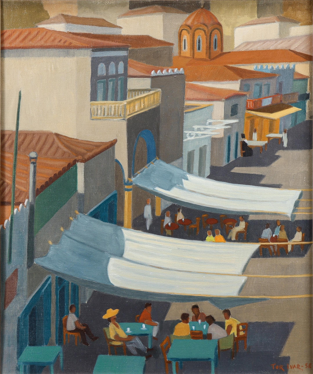 TOR-IVAR ANDERSSON. "Kafégata".