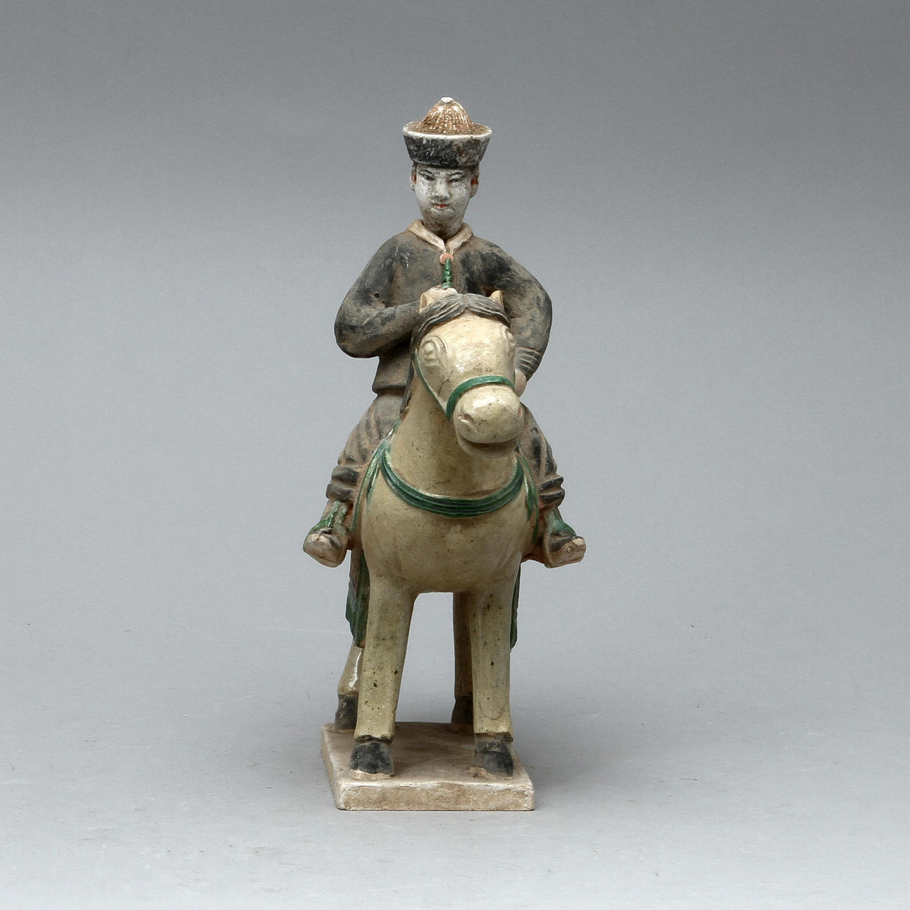 FIGUR, lergods, Kina, Ming(1368-1644).