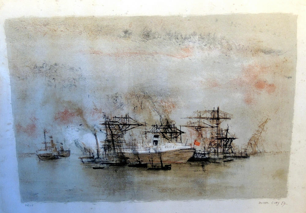 MICHAEL CIIRY. Rotterdams hamn.