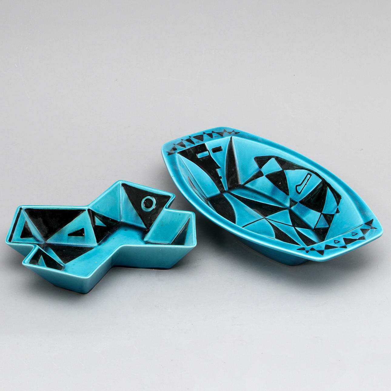 SKÅLAR, 2 st, porslin, "Havanna", Carl Harry Stålhane.