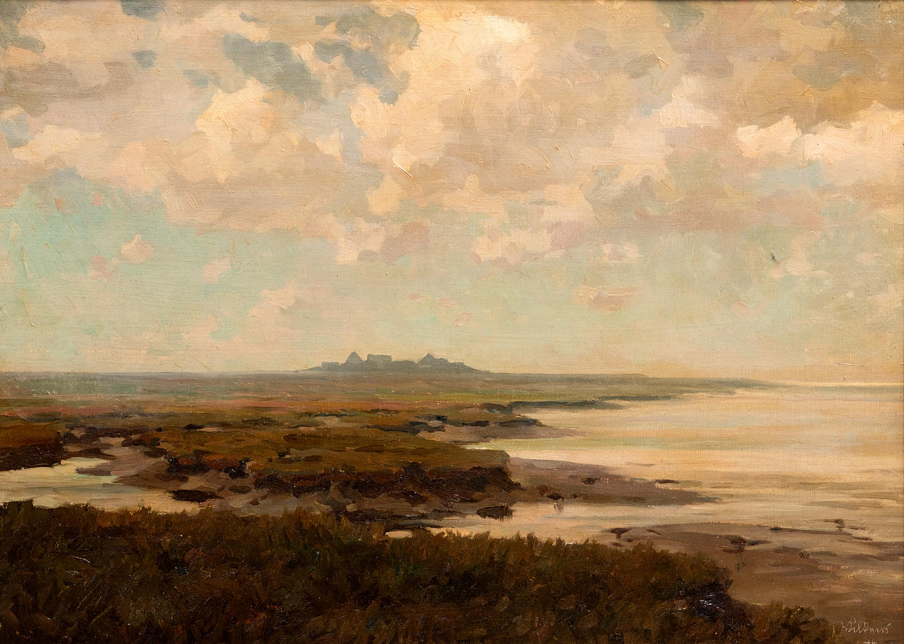 UNBEKANNTER KÜNSTLER. Halliglandschaft.