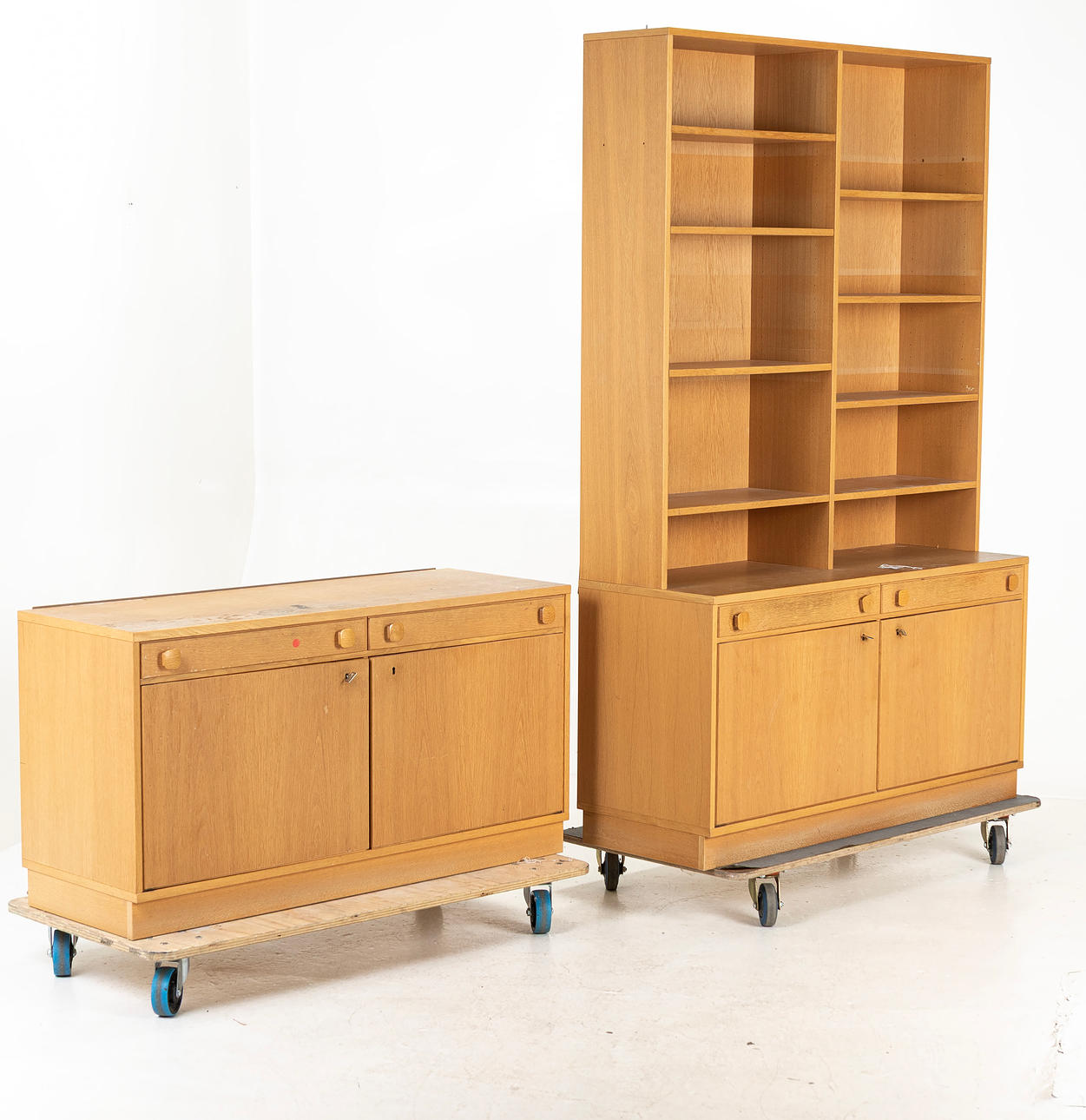 A bookcase, oak, Ulferts, Tibro, 1960s.