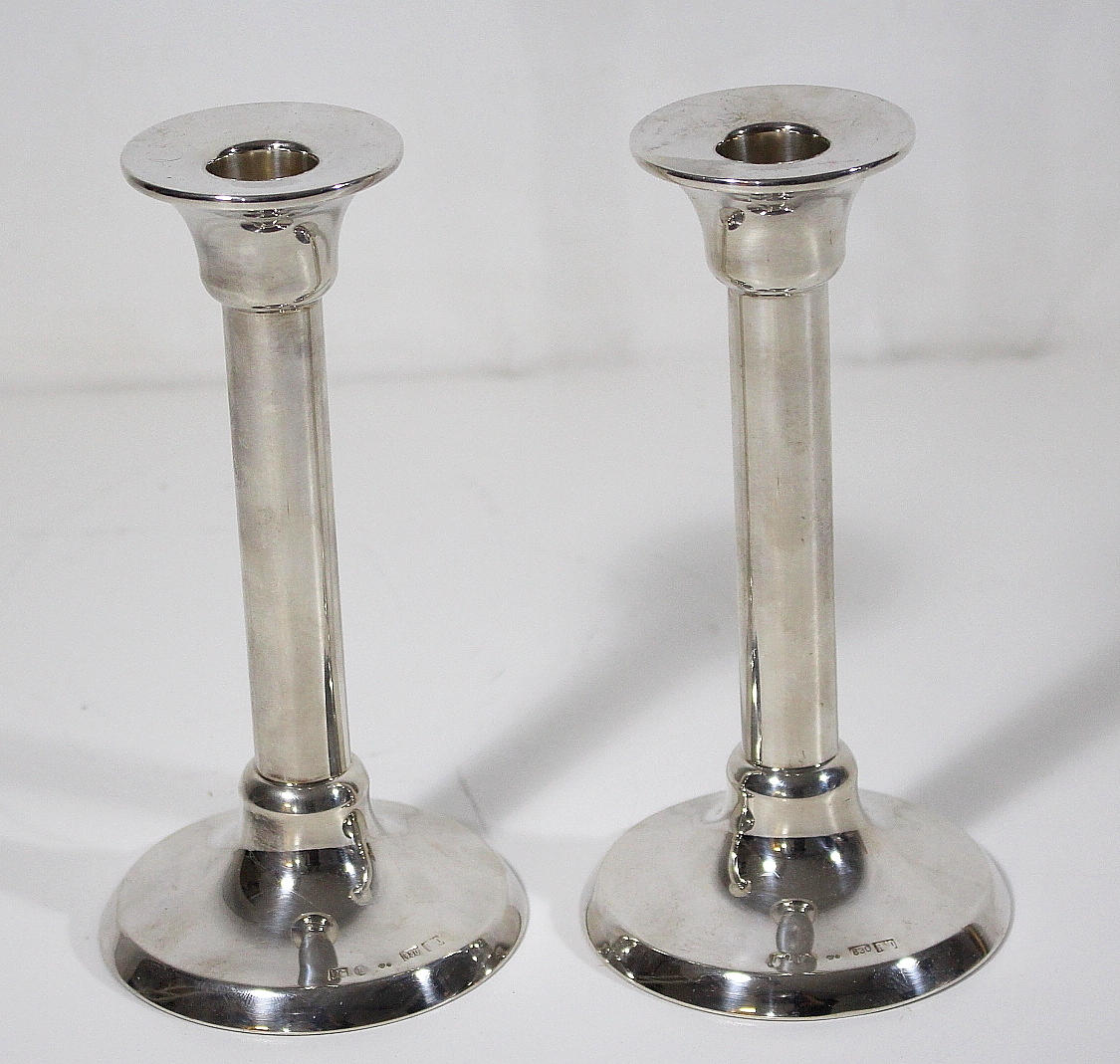 LJUSSTAKAR, 2 st, Dacapo Silver AB, 1989.