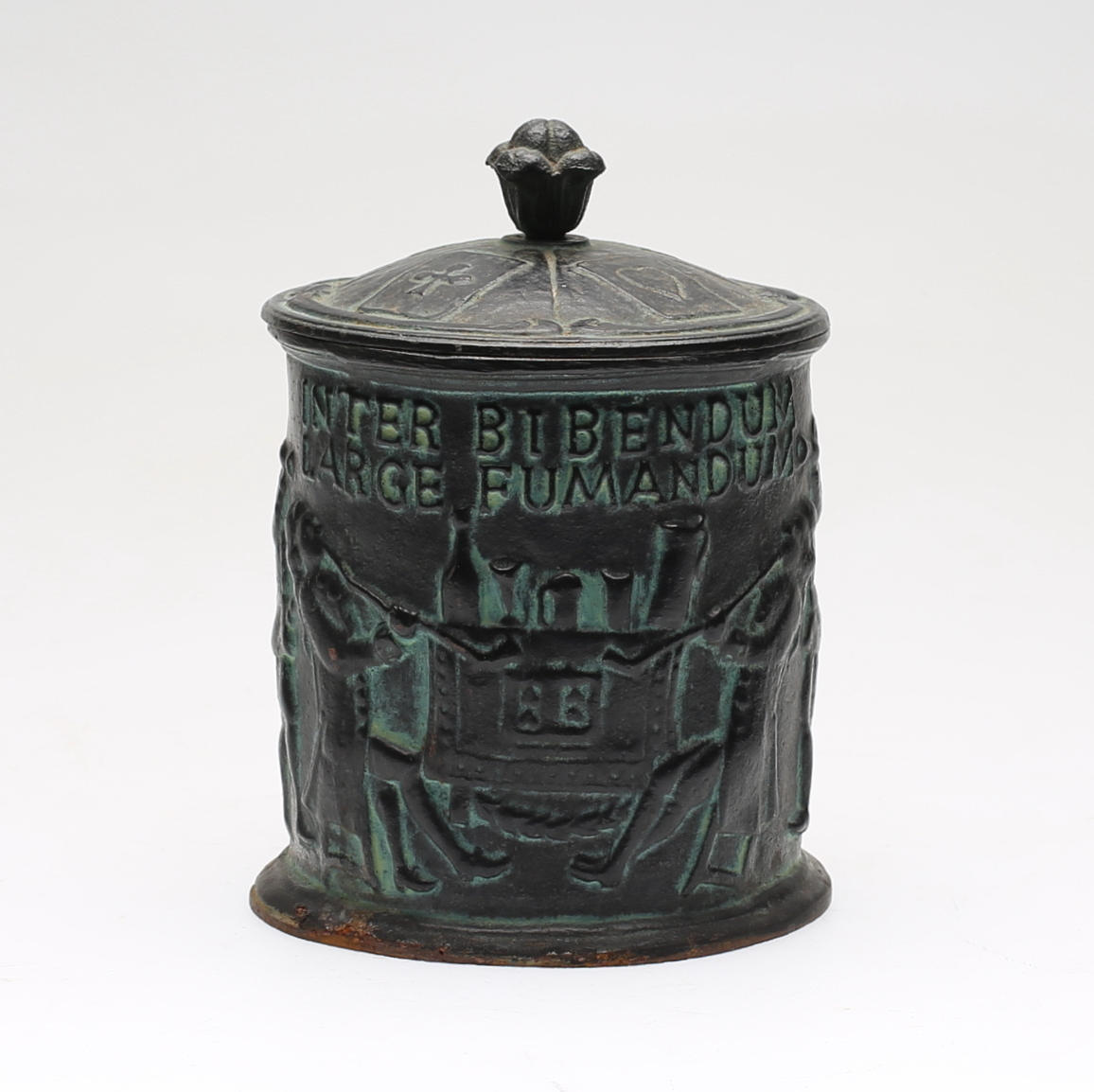 TOBAKSBURK, gjutjärn, 1900-talets första del.