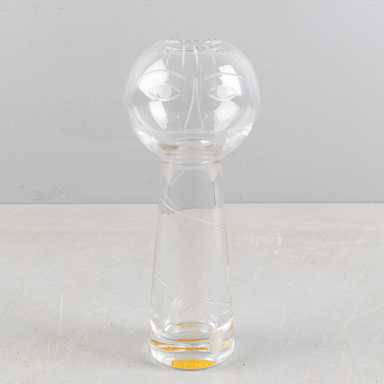 BENGT ORUP. A vase, Johansfors.