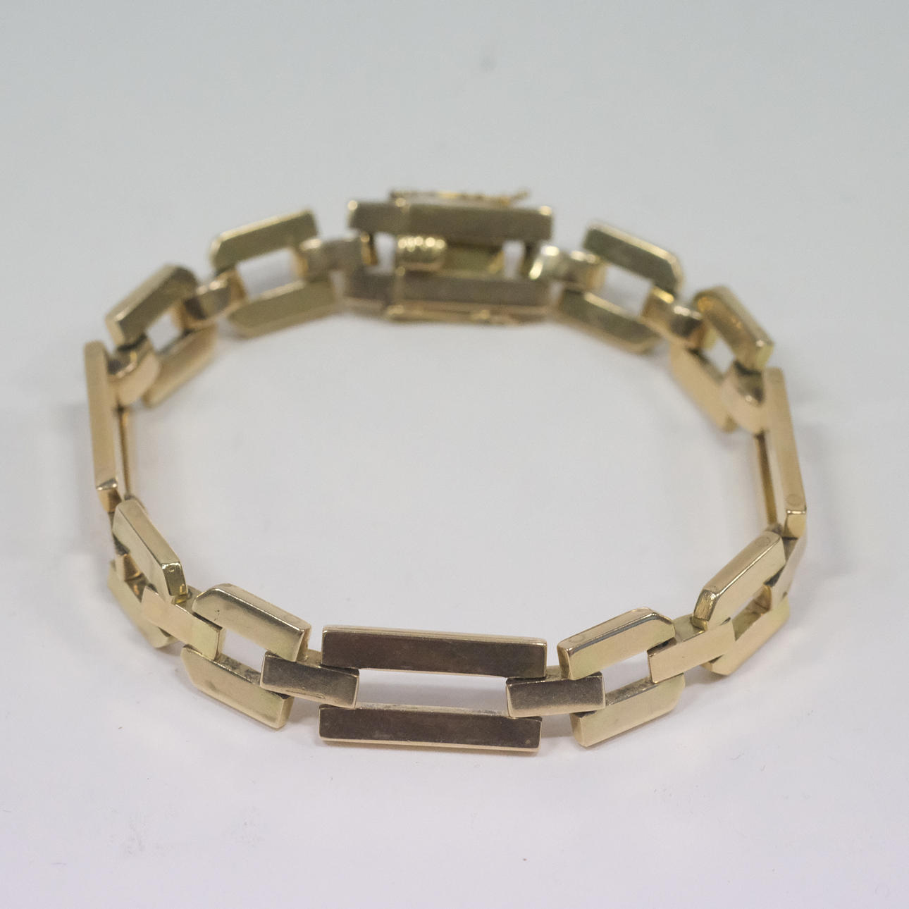 BRACELET, ART DÉCO, 14K GOLD.