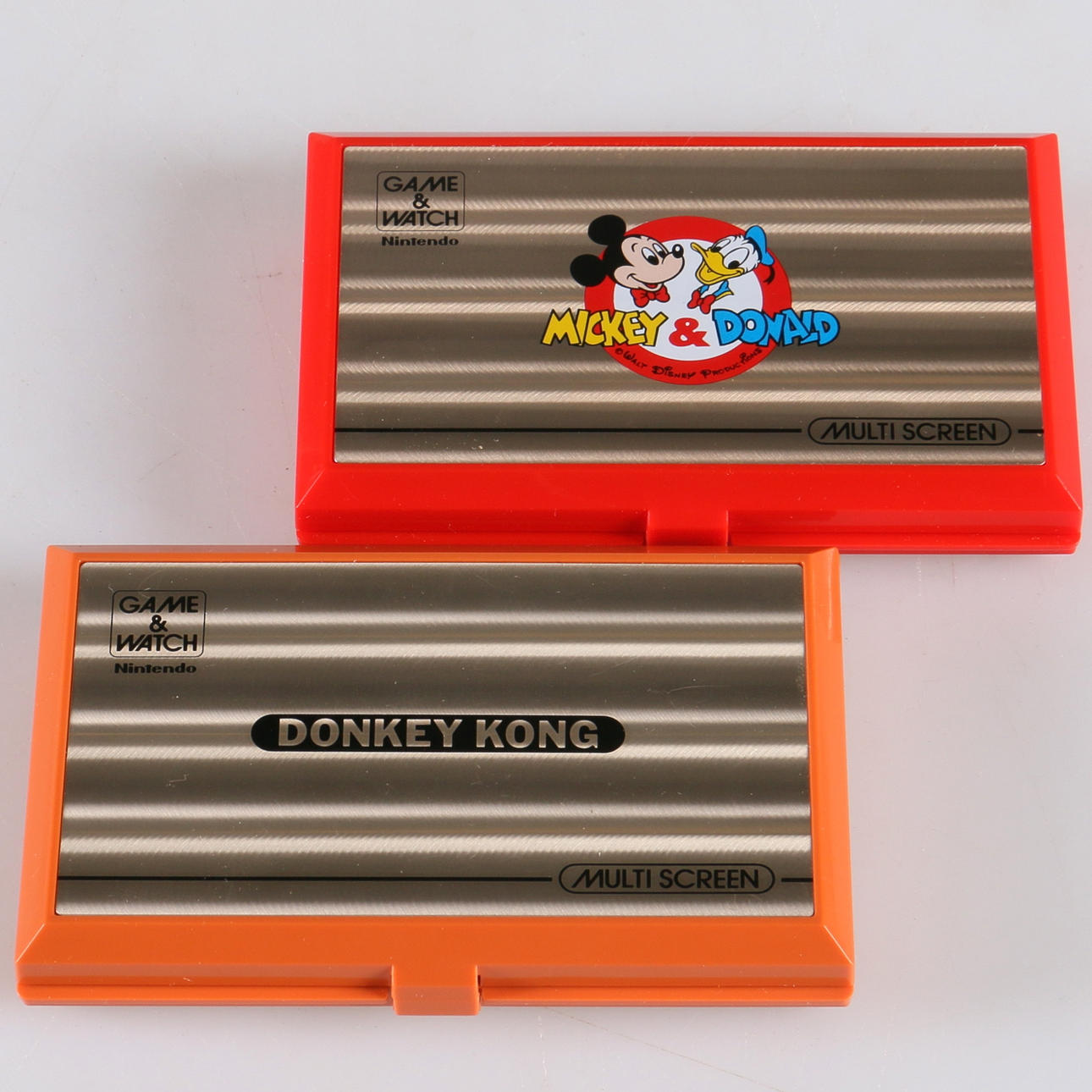 GAME & WATCH, Donkey Kong samt Mickey & Donald, 1982.