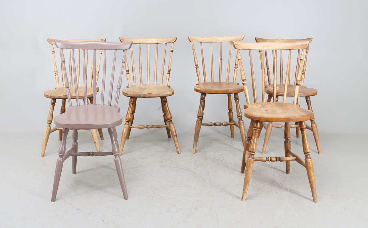 PINNSTOLAR, 6 st, bland annat Nesto, 1900-tal.