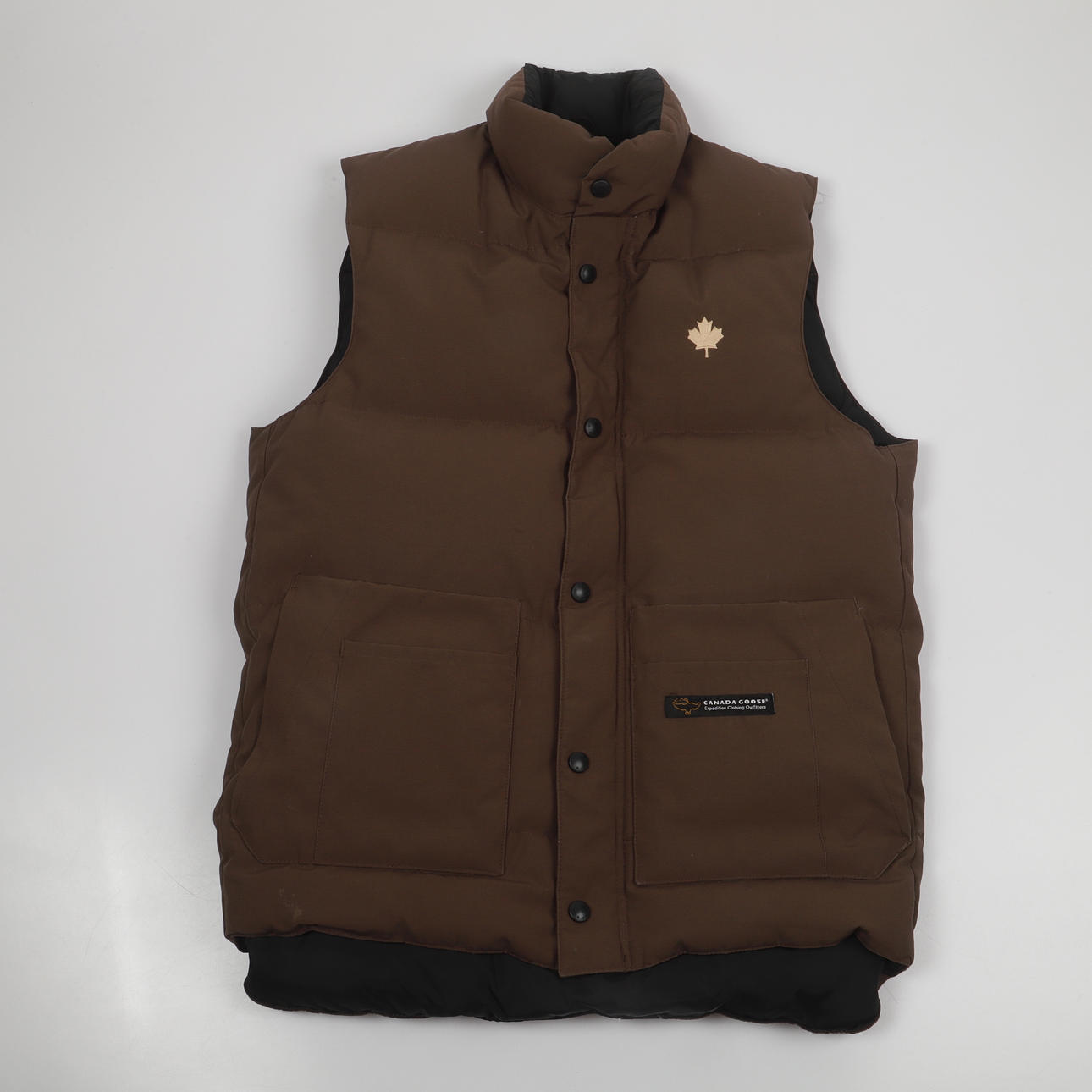 A 21st-century Canada Goose Down VEST.