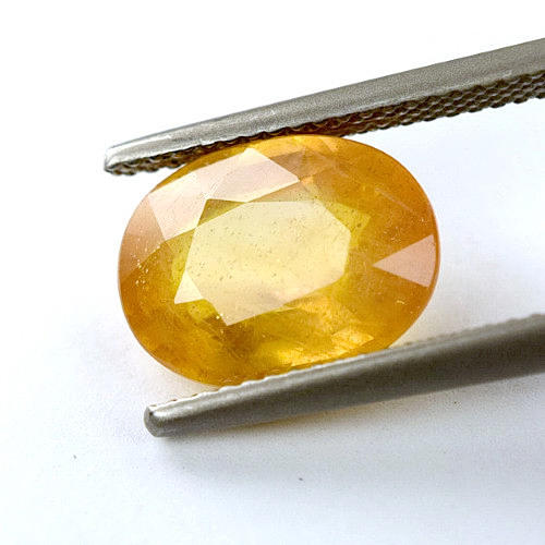 SAFIR, 5.80 CT. gul certificete.