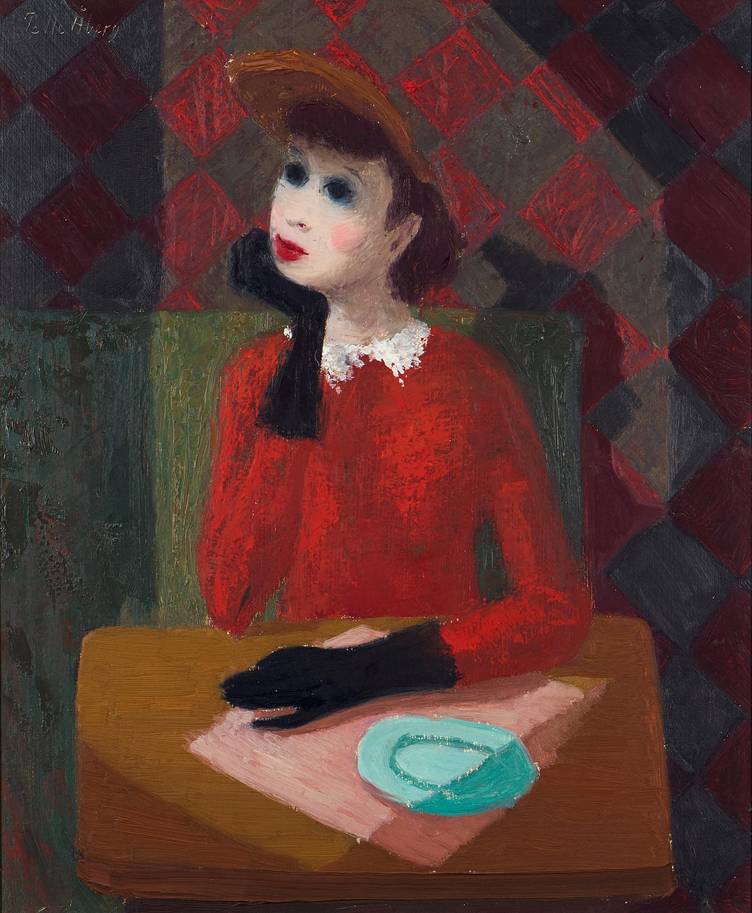 PELLE ÅBERG. “Cafe Girl”.