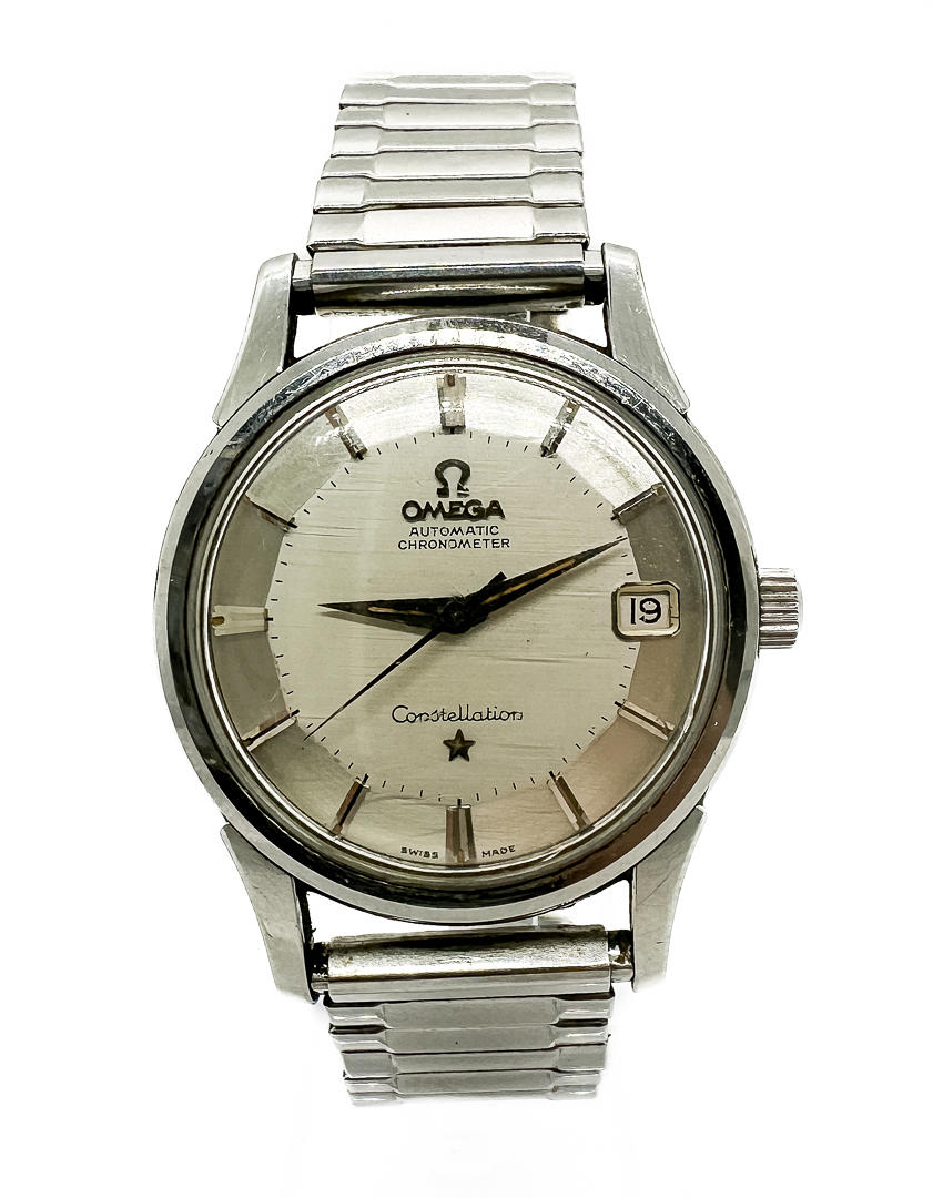 OMEGA CONSTELLATION, Automatic Chronometer, Pie Pan, 34 mm, Early 1960s.