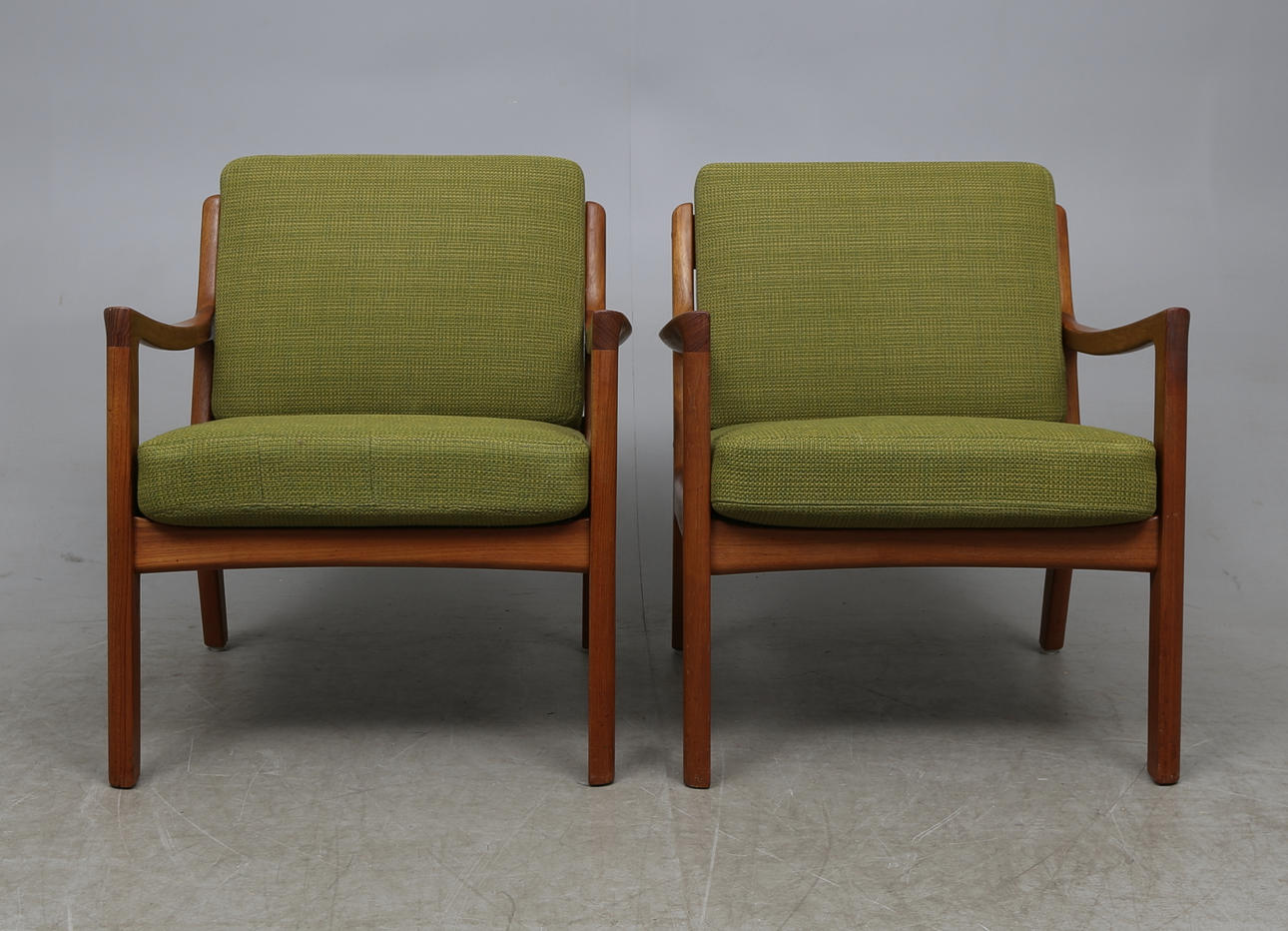 FÅTÖLJER, ett par, Ole Wanscher, France & Son, Danmark, 1950/60-tal.