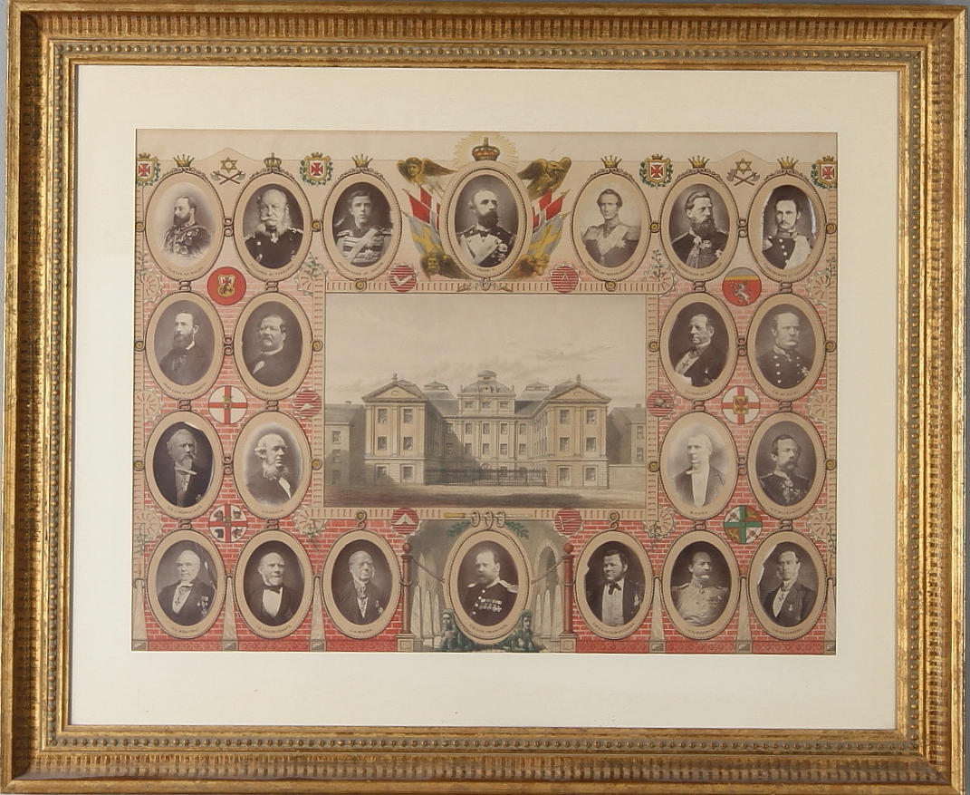 TRYCK, Svenska Frimurare-Ordens Stamhus, 1800-talets andra hälft.