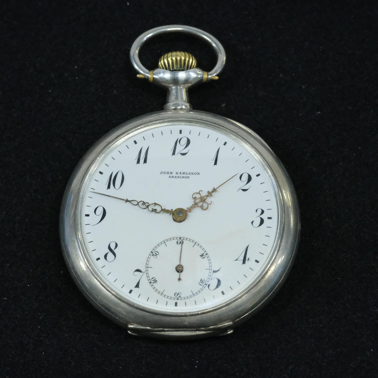 MORAY. POCKET WATCH. OMEGA-WORKS. SILVER CASES. IN 1916. Clocks ...
