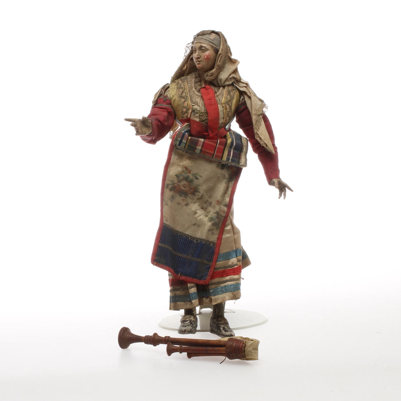 KRUBBFIGUR, 17/1800-tal.