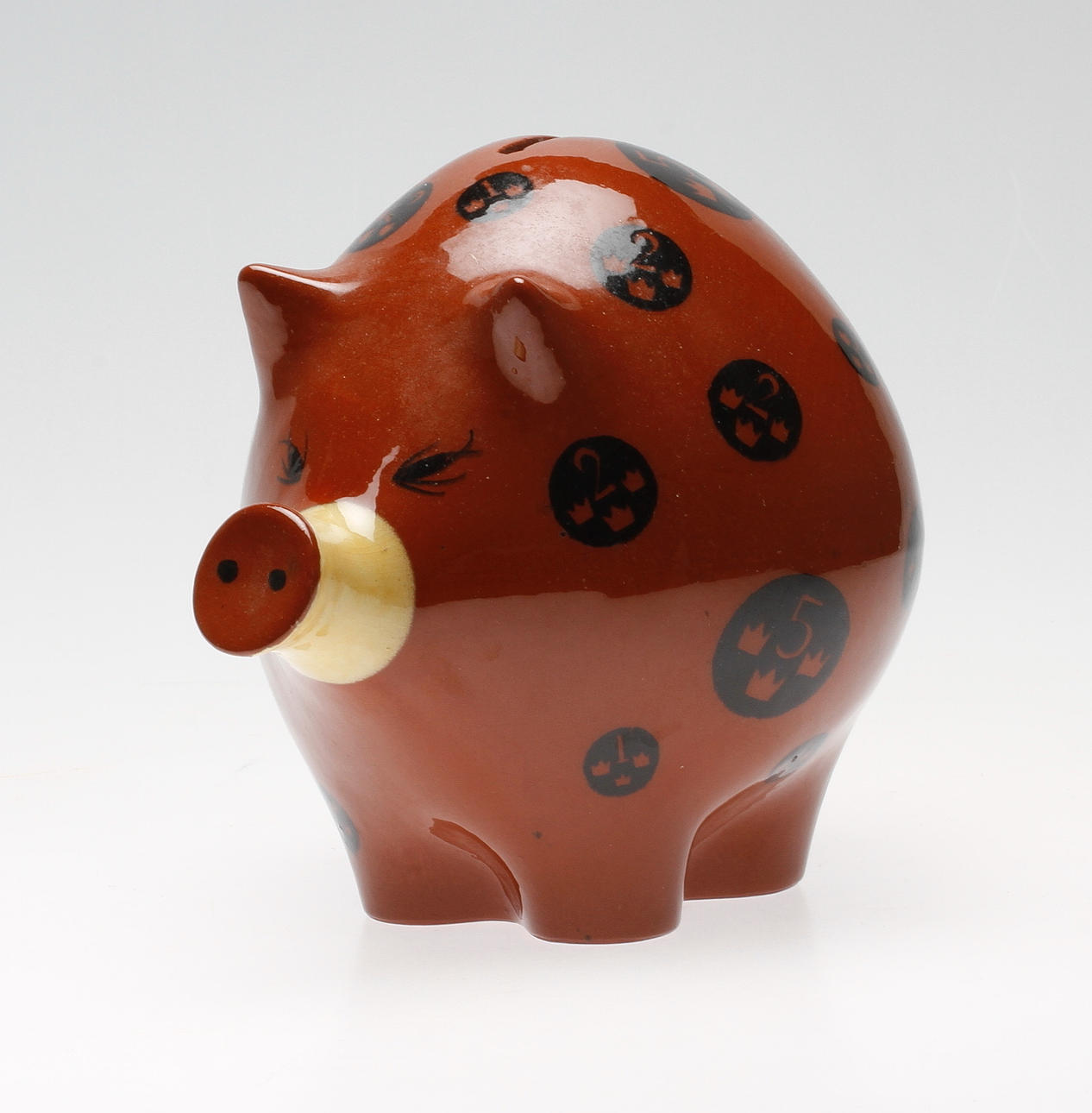 SPARBÖSSA, porslin, Rörstrand.