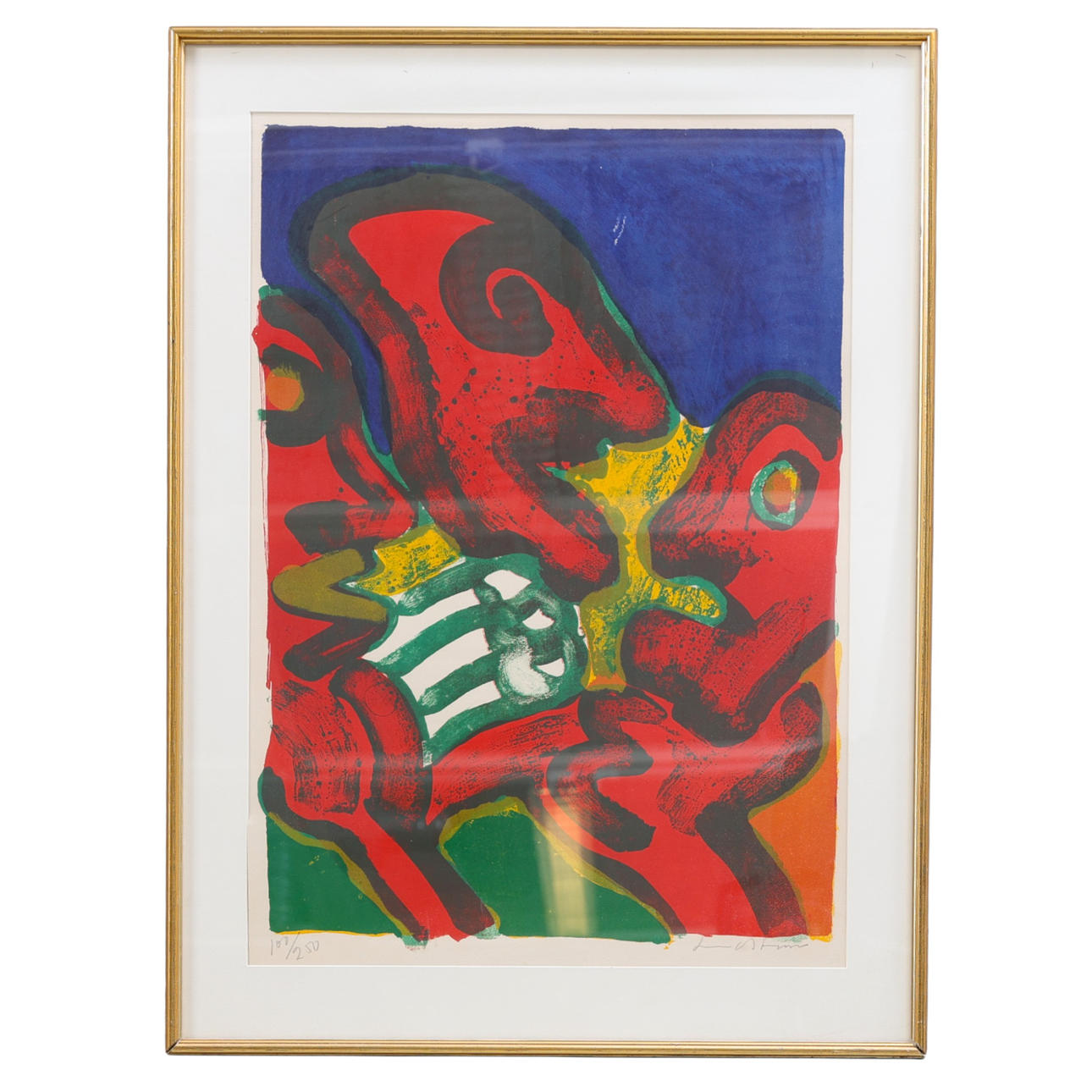 BENGT LINDSTRÖM. lithograph, signed and numbered 100/250.