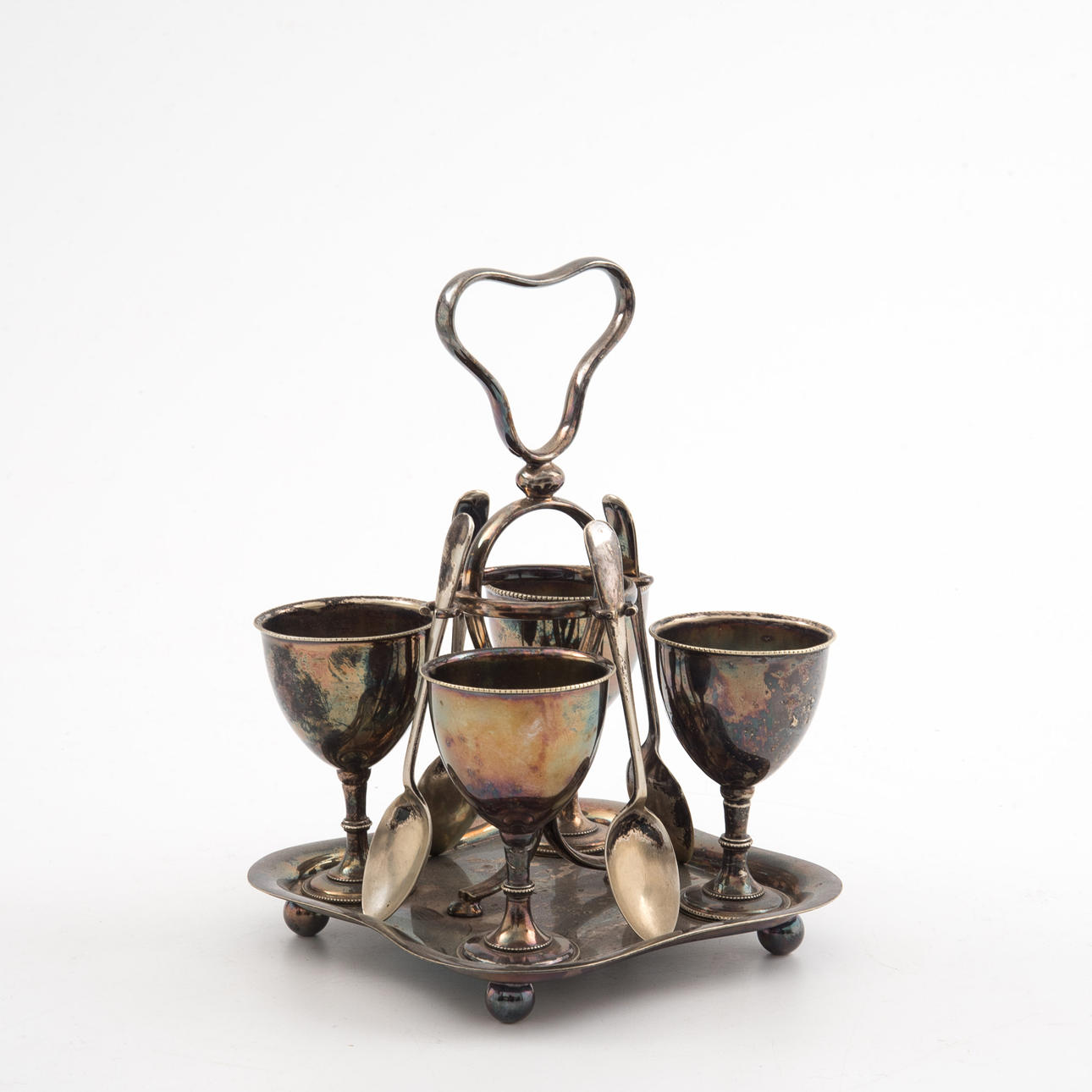 EIERBECHERSET. EGGKOPP SET.