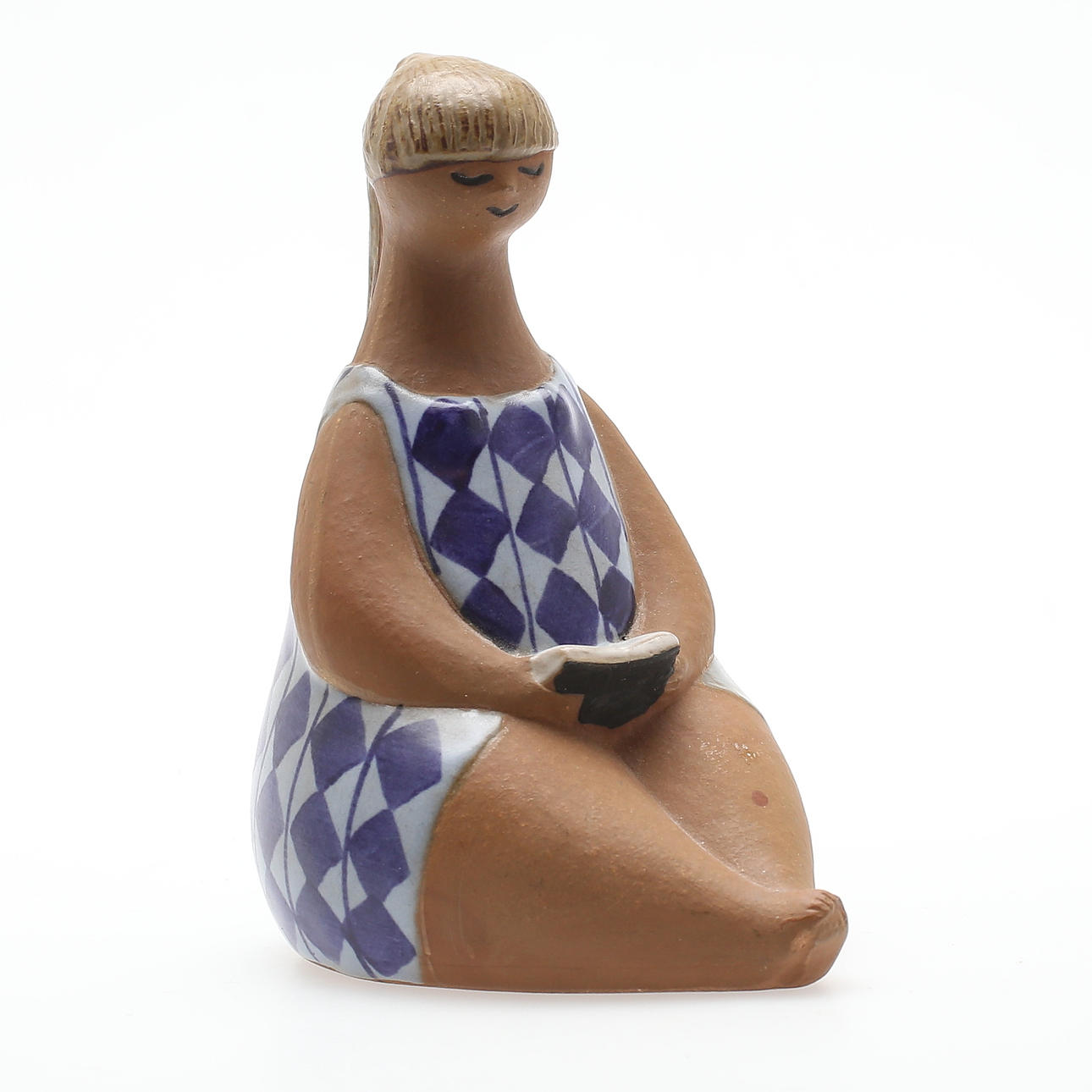 FIGURIN, stengods, "Amalia", Lisa Larson, Gustavsberg, 1900-talets andra hälft.