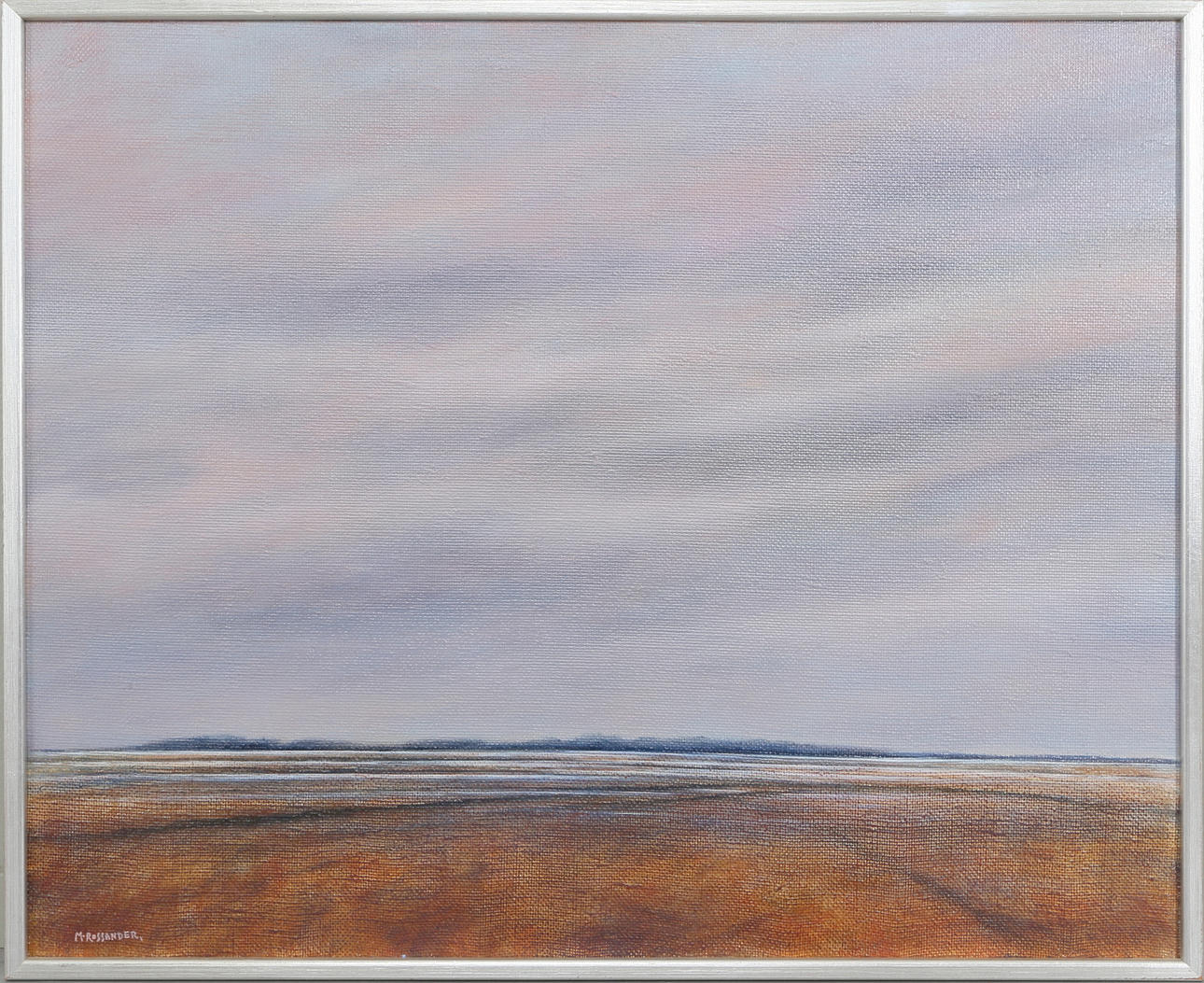 MÅNS ROSSANDER. Ölandsmotiv Mellby, olja på duk, signerad.