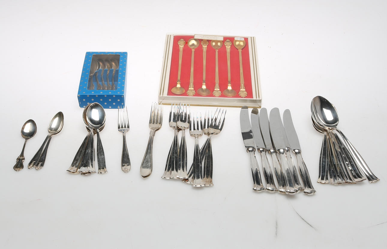 NYSILVER BESTICK, modell "Birgitta" 24 delar.