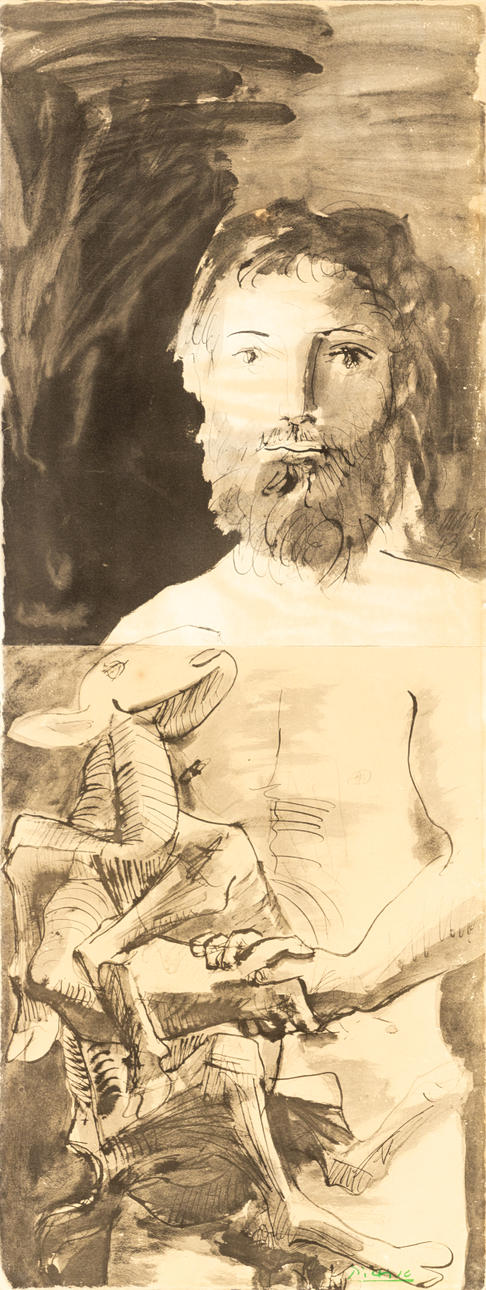 PABLO PICASSO (1881-1973), NACH. L'homme au mouton. Art