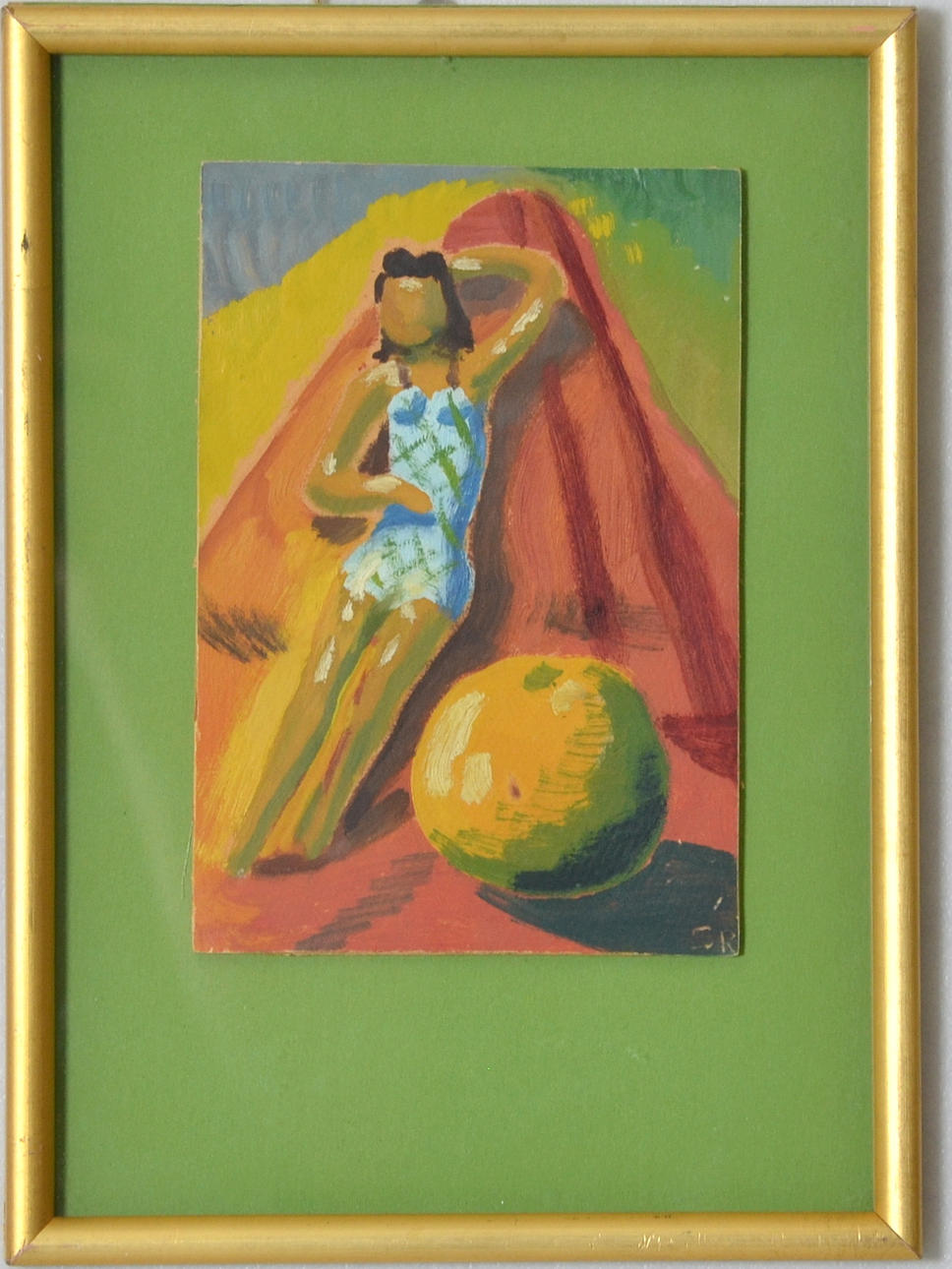 SIRI RATHSMAN. Olja på pannå.