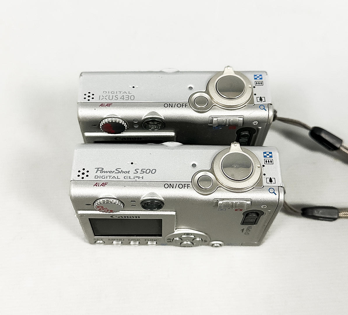 KAMEROR, 2 st, Ixus 430 och 500 Canon. Foto, Kameror & Optik - Kameror ...