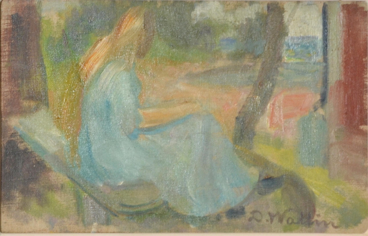 DAVID WALLIN. Olja på pannå.