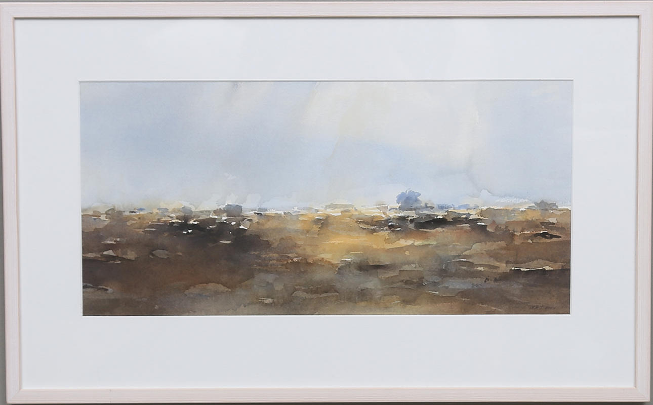 LARS ROLAND JOHANSSON. Akvarell, signerad LRJ och daterad 2004.