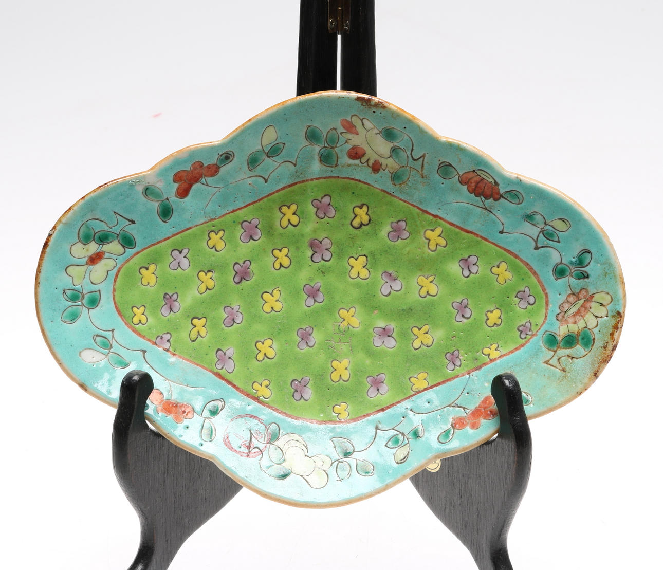 FAT på fot, porslin, Kina, 17/1800-tal.