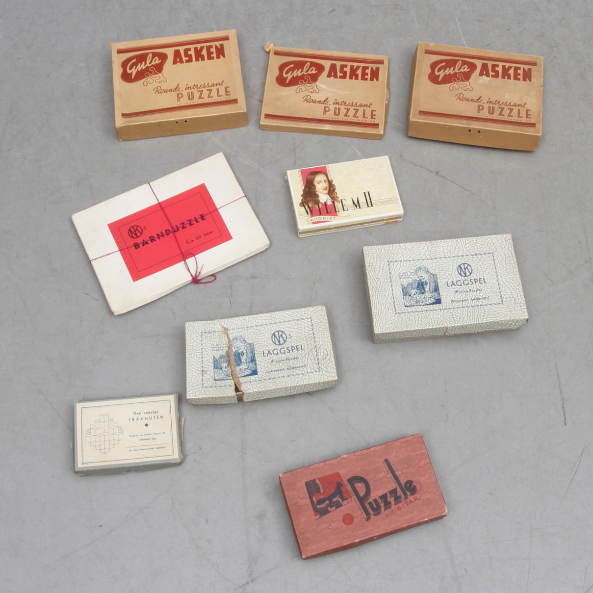 PARTI PUSSEL, bl a Nordiska Kompaniet, omkring 1900-talets mitt.