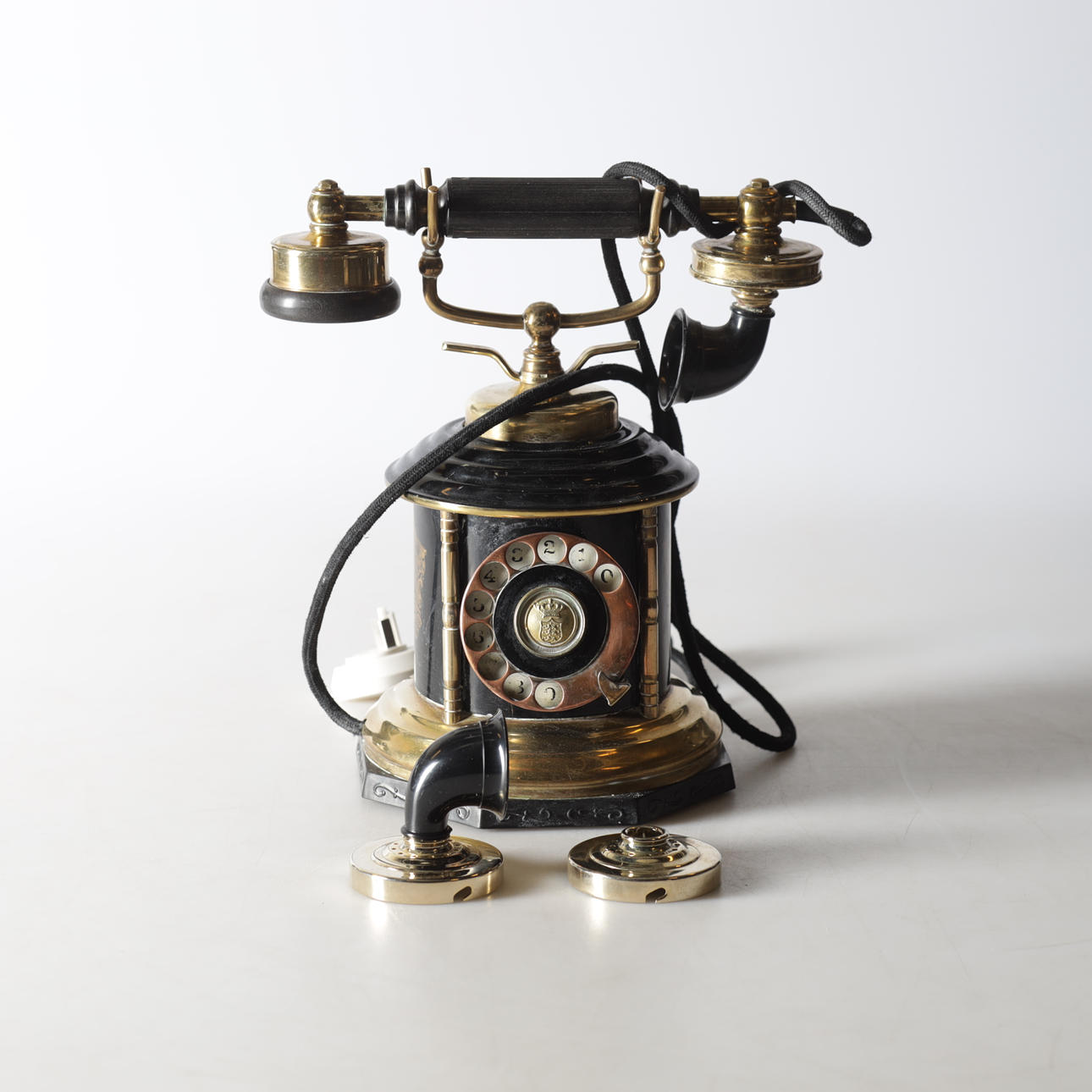 激安出品★「Expoga-Danmark」1972アンティークテレフォン★ A desk telephone, “The Only Antique Copenhagen Telephone”, Expoga