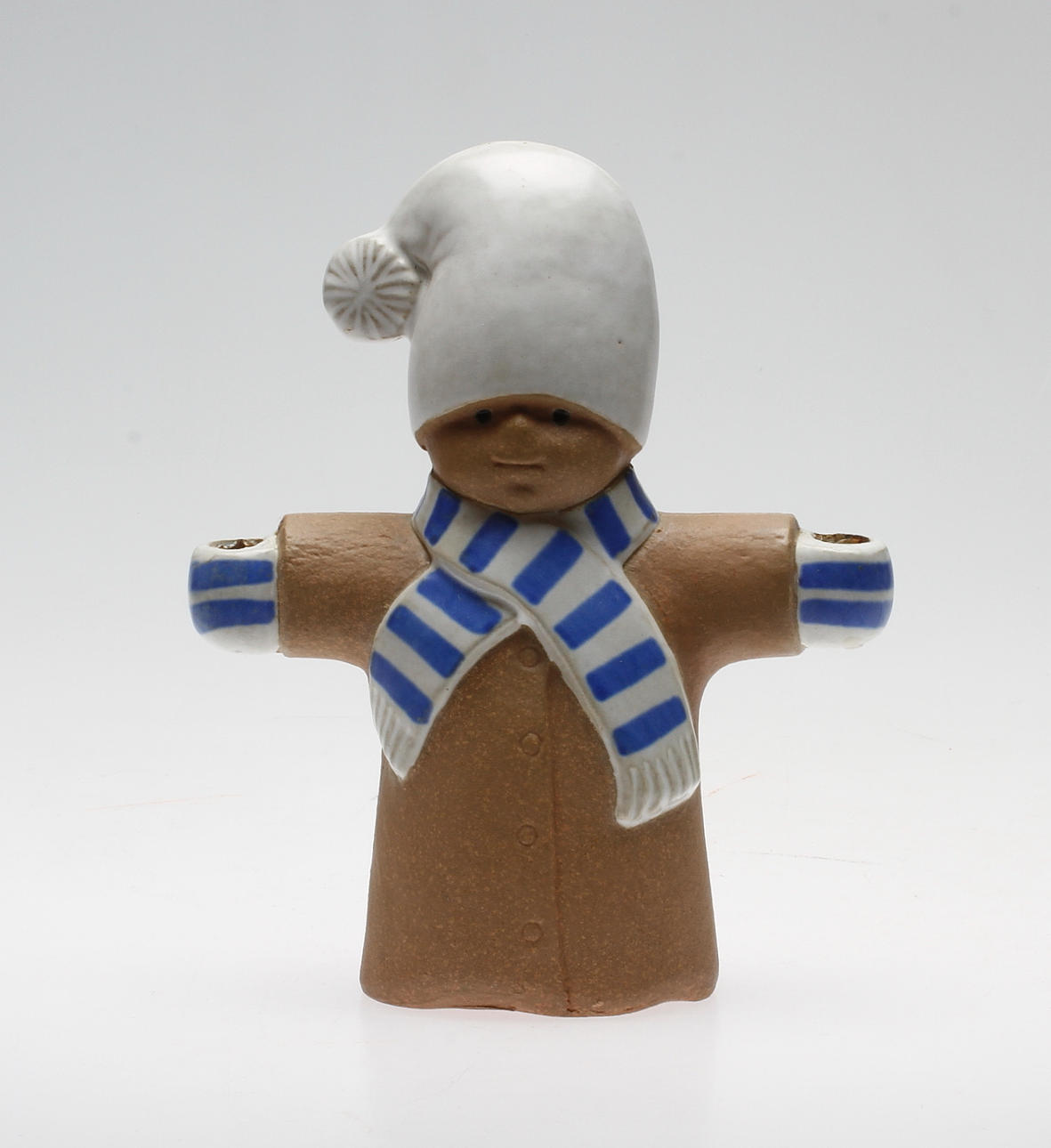 LJUSSTAKE, stengods, "Julius", Lisa Larson, Gustavsberg.