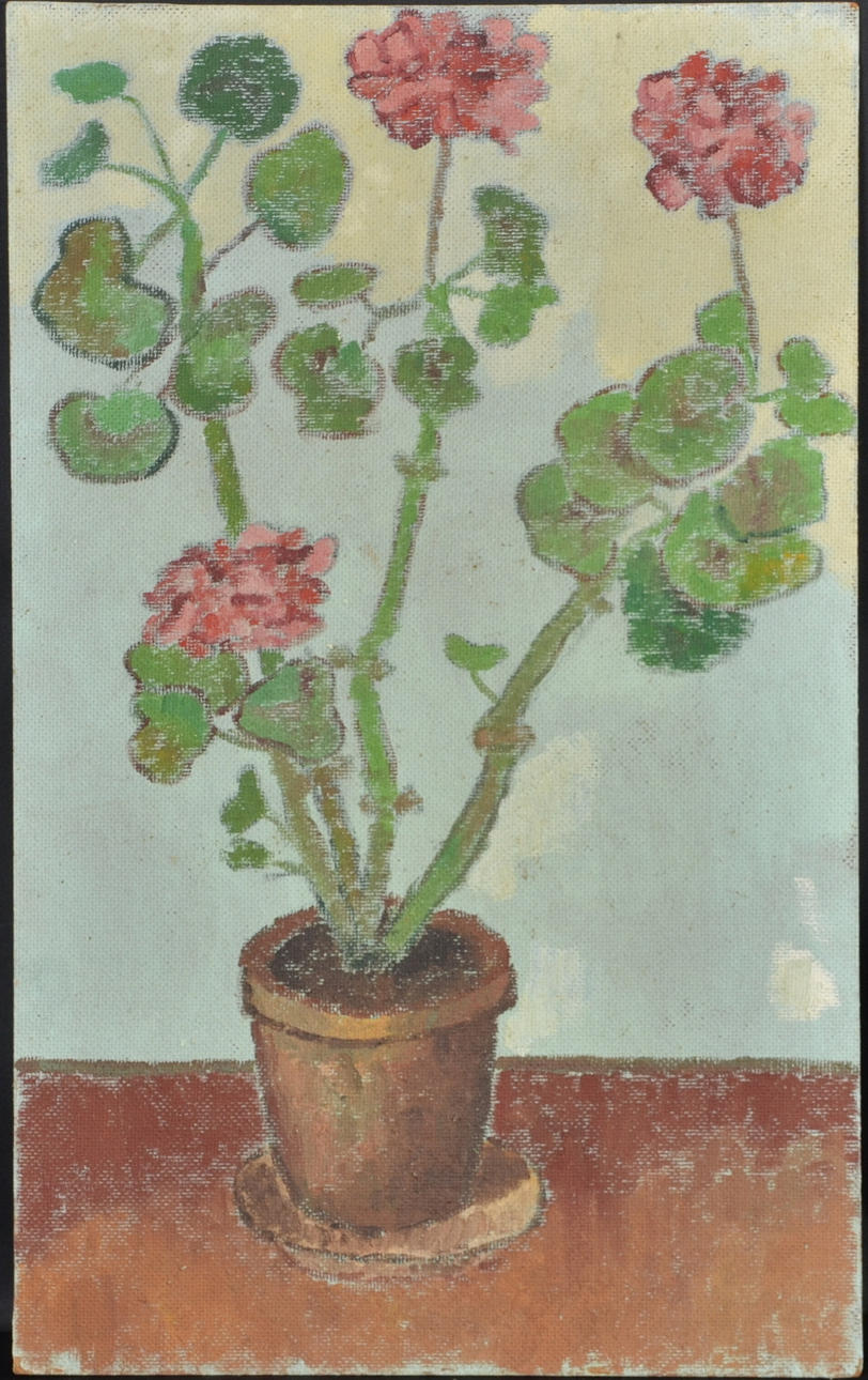 VERNER HOLMQVIST. TILLSKRIVEN. Olja på pannå.