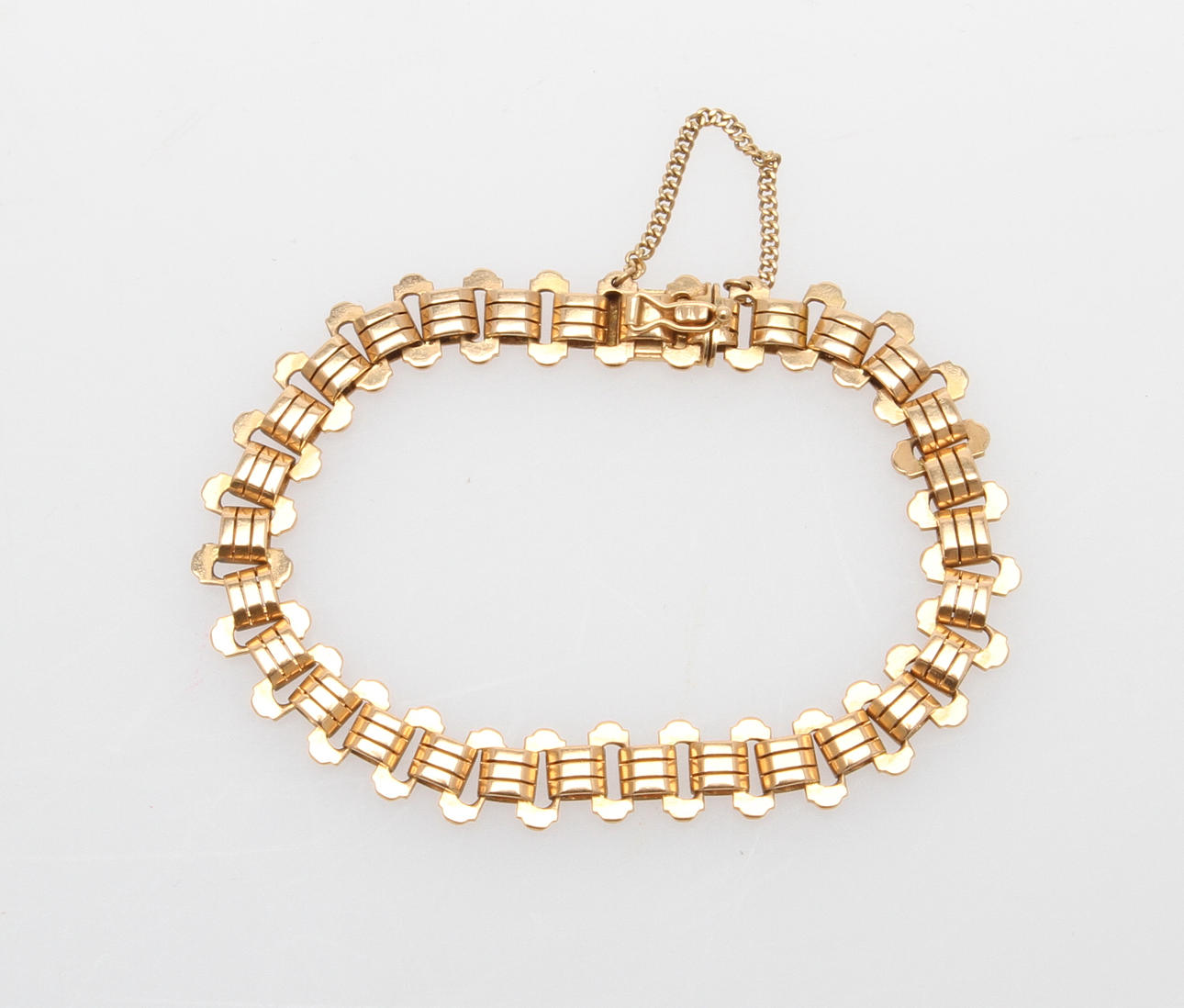 ARMBAND, 18k guld, ca 25,9 gram.