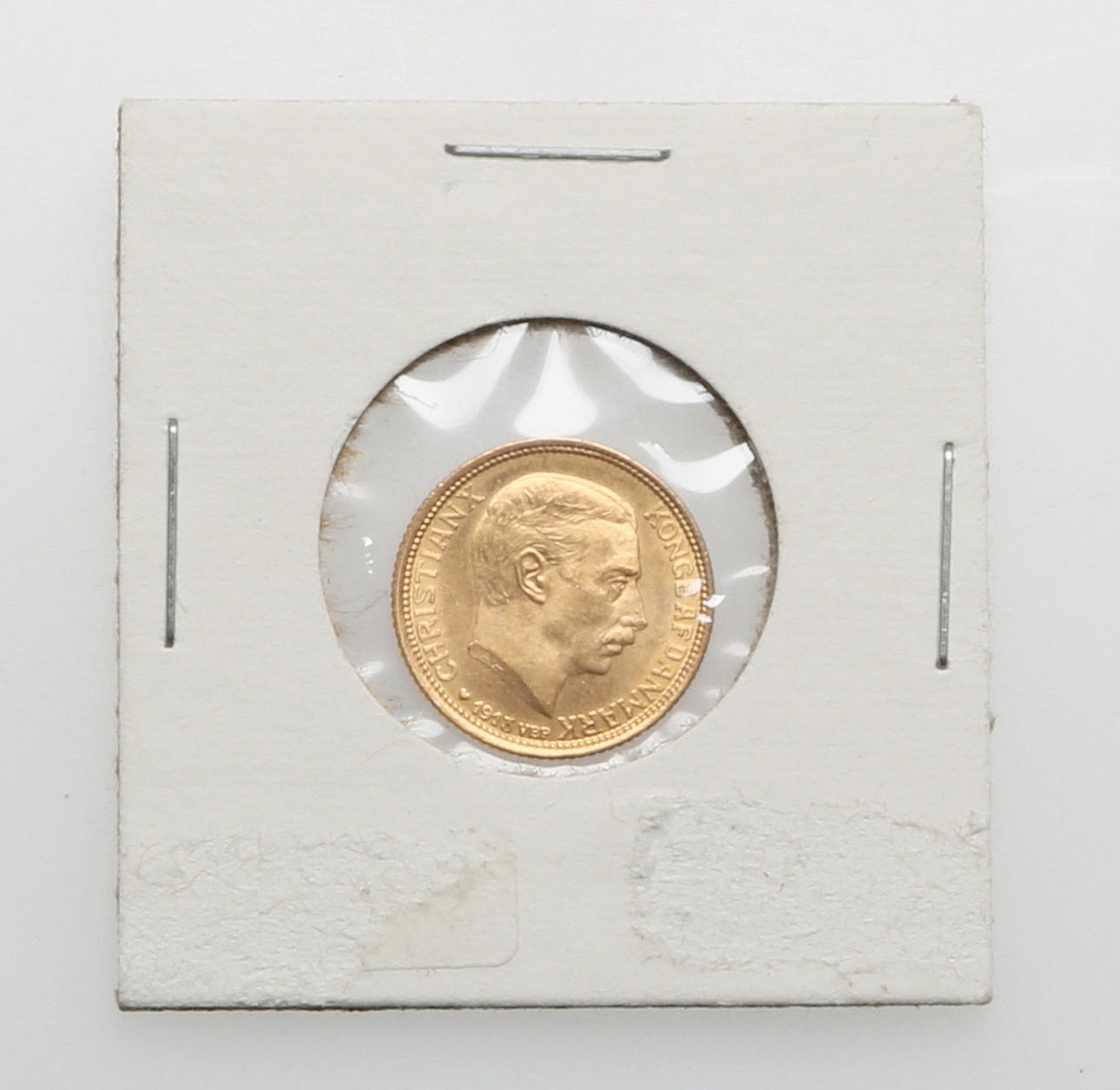 GULDMYNT, Danmark, 10 kr, 1913.