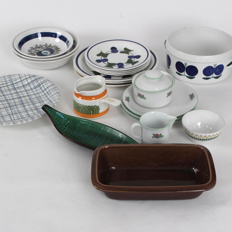 PARTI PORSLIN, Gefle och Uppsala Ekeby.