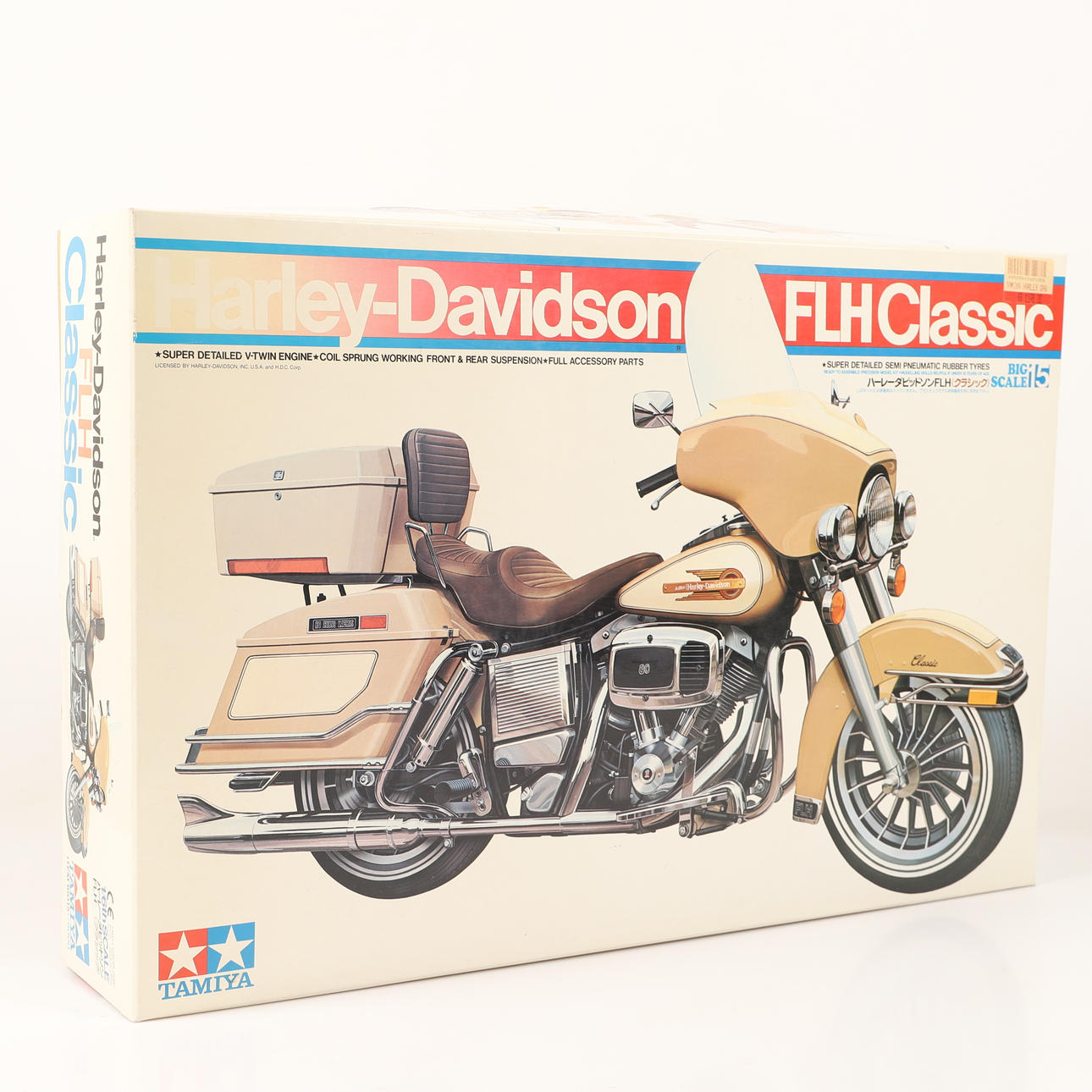 BUILD MODEL, Harley Davidson FLH Classic, Tamiya.