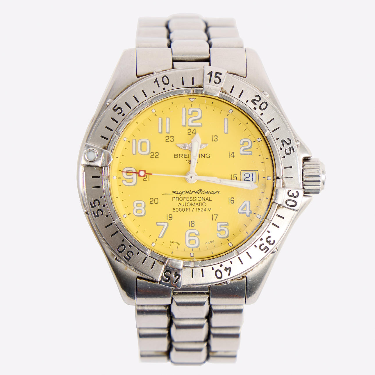 BREITLING, Super Ocean Professional, steel.