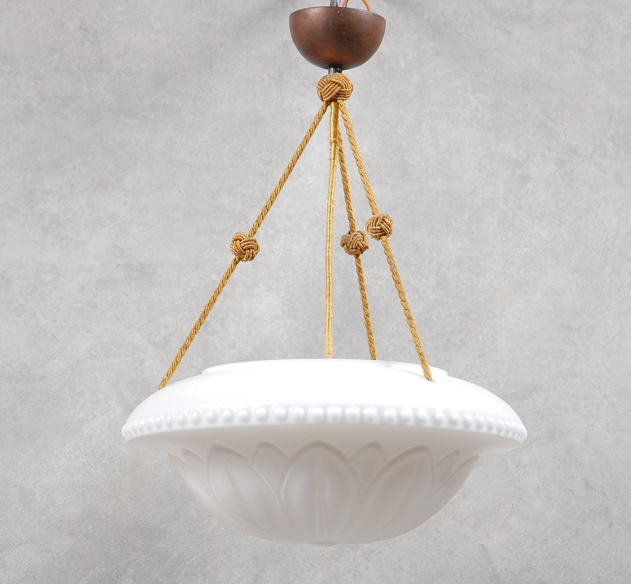 AMPELLAMPA, glas 1900-talets början.