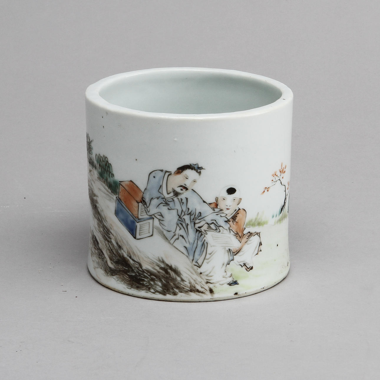 PENSELVAS, porslin, Kina, 1900-tal.