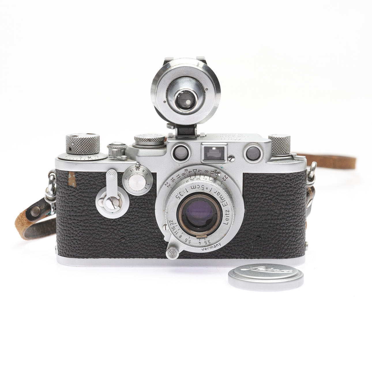 ANALOG CAMERA, Leica IIIF, Leitz Elmar, 1954. Photo, Cameras & Lenses ...