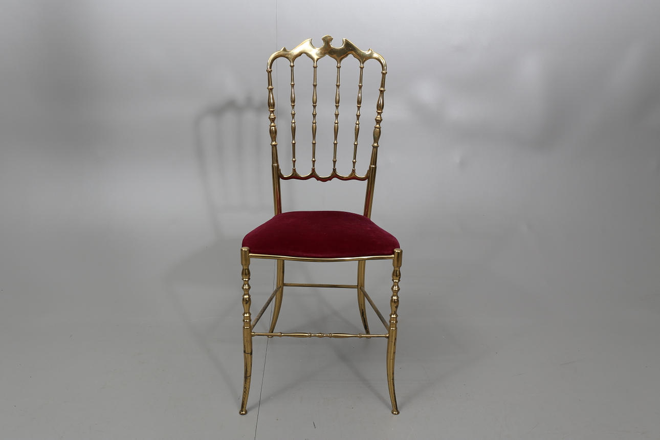 STOL, mässing, Chiavari, Italien, 1900-talets mitt.